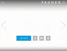Tablet Screenshot of fahner-sport.ch